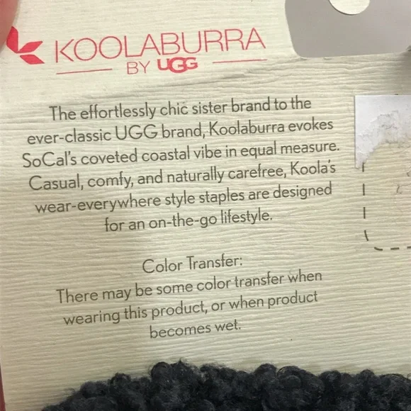 Koolaburra by Ugg Women’s Gloves  Black suede/ Sherpa NWT sz M - Picture 6 of 8